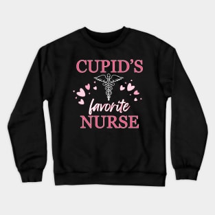 Cupid's Favorite Nurse Crewneck Sweatshirt